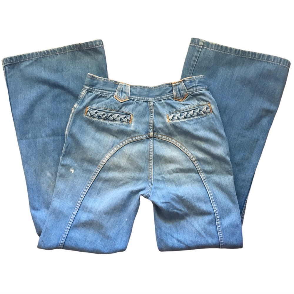 Saddleback bell bottom jeans